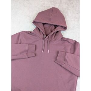 Cuts Clothing Hoodie Mens L Maroon Red Hyperloop Hooded Sweatshirt Gym Active